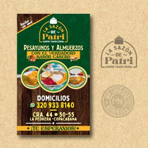 Volantes impresión ambos lados