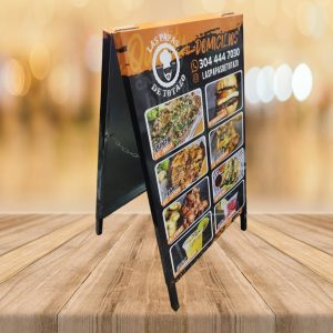 Tijera publicitaria Lámina Galvanizada